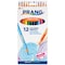 Prang Thick Core Colored Pencils, 12 Assorted Colors Per Set, 3.3 mm core, 6PK X22120 - alternate 2